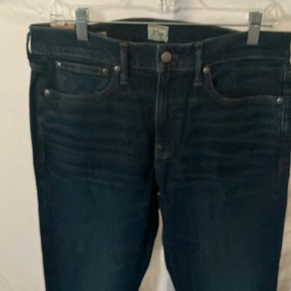 J. Crew: Blue Tapered Leg- Slim through hip & thigh- stretch jeans- 32x32 - Picture 7 of 16